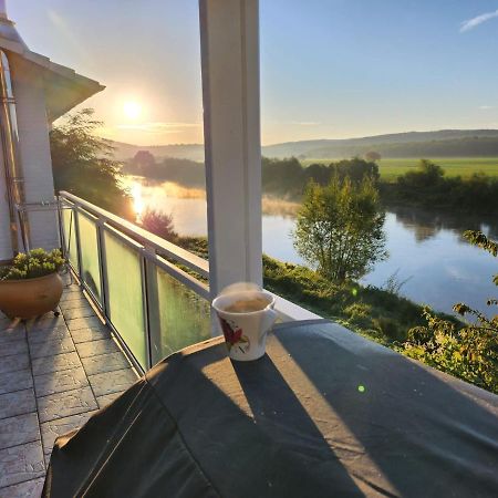 Haus An Der Weser Ferienwohnung Brevorde Zewnętrze zdjęcie